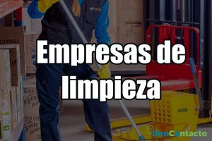 Empresas de limpieza