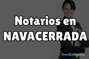 Notarios en Navacerrada