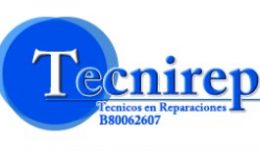 Logotipo de Tecnirep fontaneros en Alcorcón