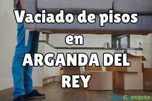 Vaciado de pisos en Arganda del rey 1 Vaciado de pisos en Arganda del Rey.