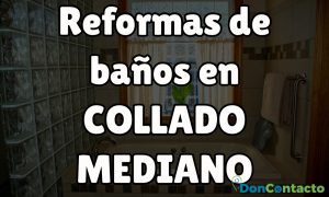 Reformas de baños en Collado Mediano
