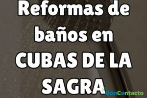 Reformas de baños en Cubas de la Sagra