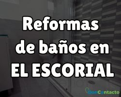 Reformas de baños en El Escorial