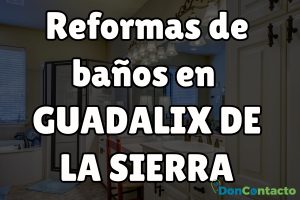 Reformas de baños en Guadalix de la Sierra