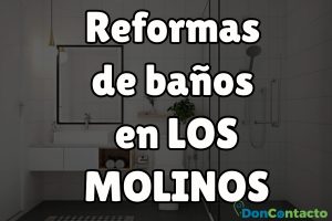 Reformas de baños en Los Molinos
