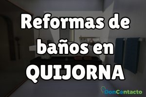 Reformas de baños en Quijorna