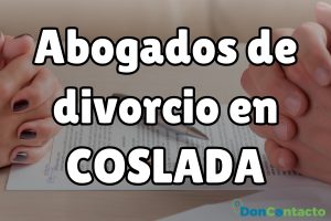 Abogados de divorcios en Coslada