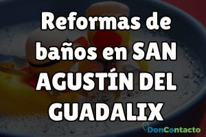 Reformas de baños en San Agustín del Guadalix