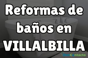 Reformas de baños en Villabilla