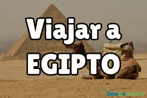 Viajar a Egipto