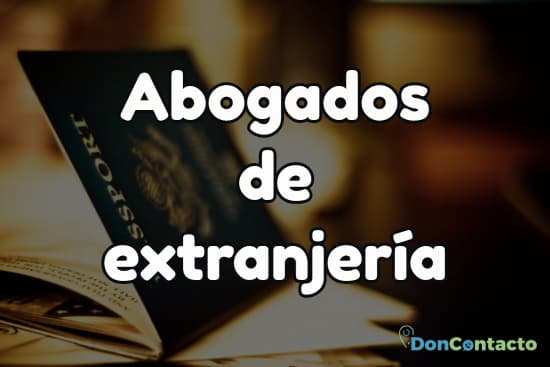 Abogados de extranjería