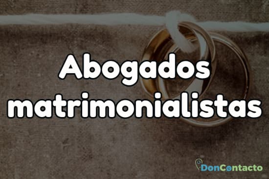 Abogados Matrimoniales