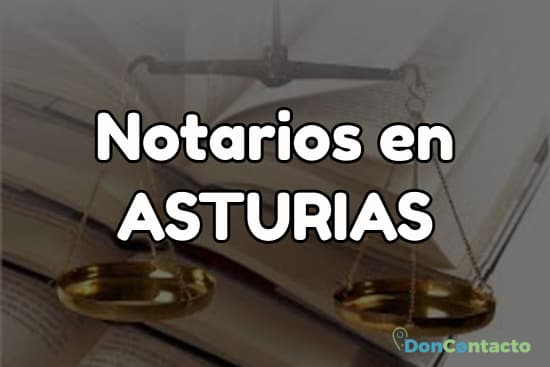 Notarios en Asturias