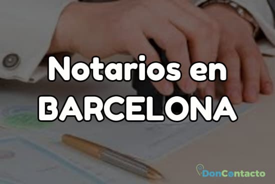 Notarios en Barcelona