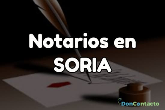 Notarios en Soria