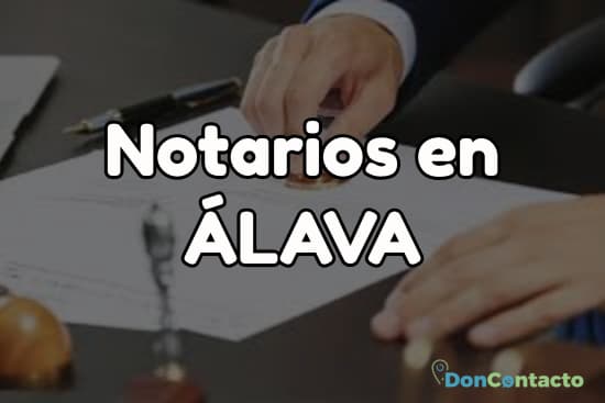 Notarios en Álava