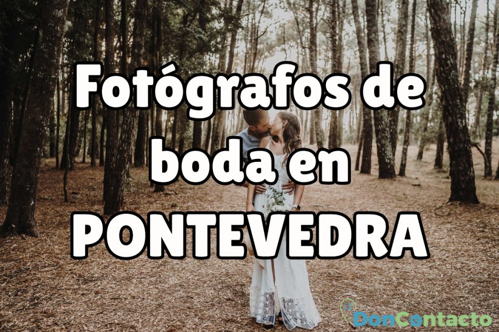 Fotógrafos de boda pontevedra