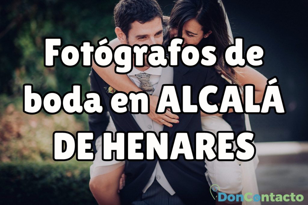 Fotógrafos de boda en Alcalá de Henares