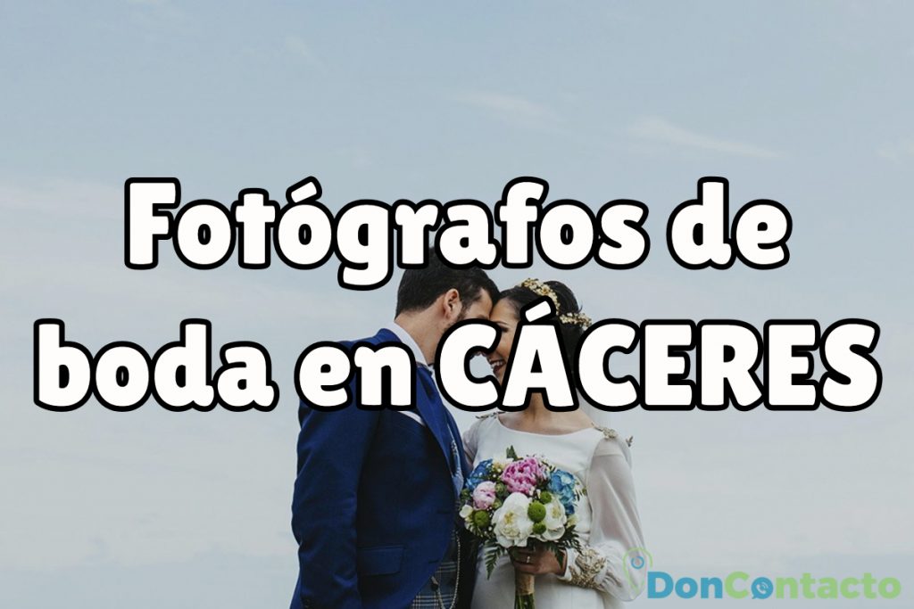 Fotógrafos de boda baratos en Cáceres