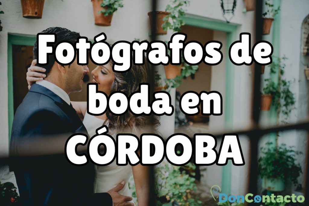 Fotógrafos de boda en Córdoba