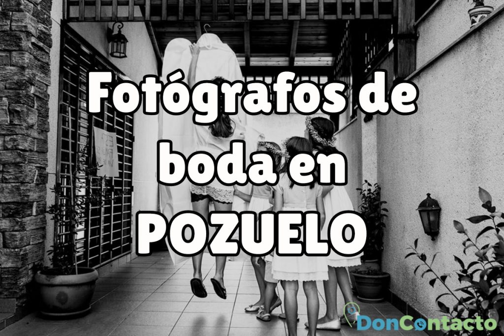 Fotógrafos de boda en Pozuelo de Alarcón