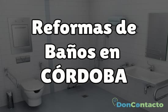 Reformas de baños en Córdoba
