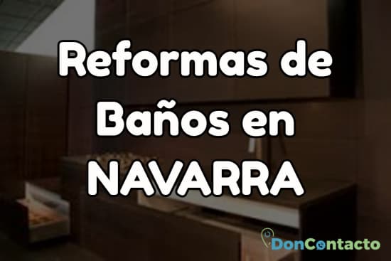 Reformas de baños en Navarra