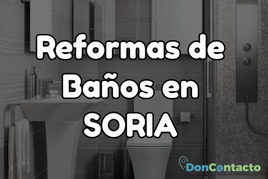 Reformas de baños en Soria