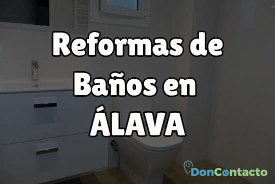 Reformas de Baños en Álava
