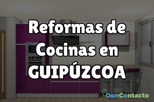 Reformas de cocinas en Guipúzcoa
