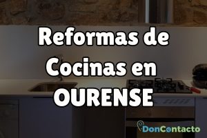Reformas de cocinas en Ourense