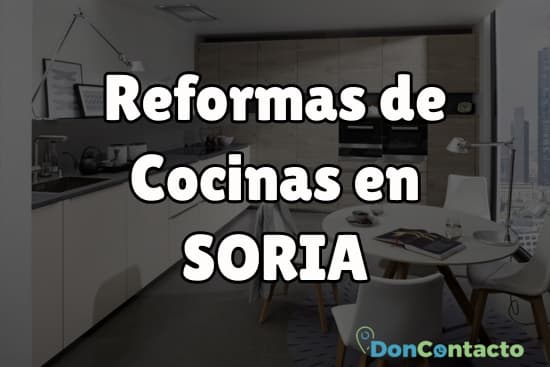 Reformas de cocinas en Soria