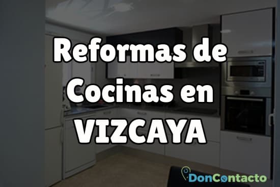 Reformas de cocinas en Vizcaya