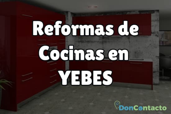 Reformas de cocinas en Yebes