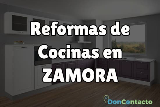 Reformas de cocinas en Zamora