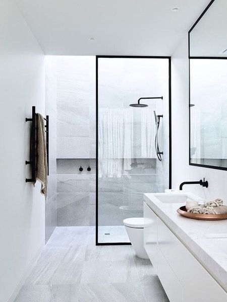  Baño con estilo minimalista