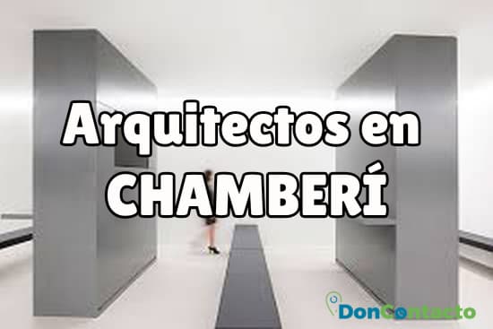 Arquitectos en Chamberí