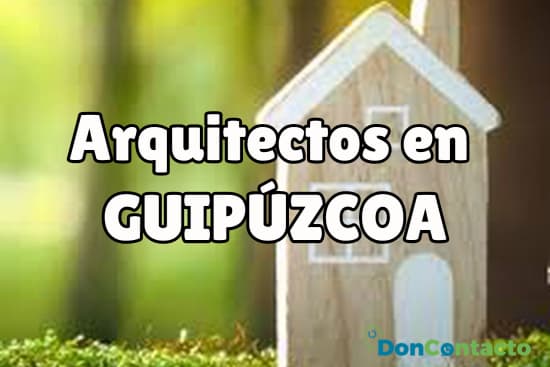 Arquitectos en Guipúzcoa