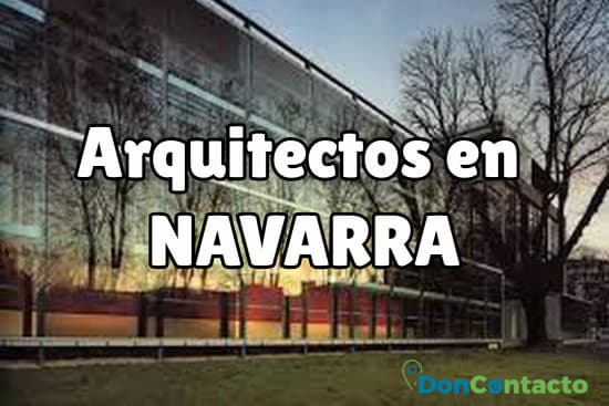 Arquitectos en Navarra