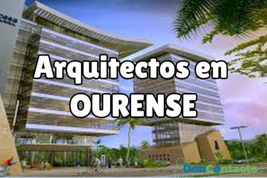 Arquitectos en Ourense