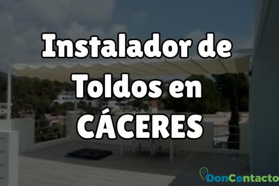 Instaladores de Toldos en Cáceres 1 Instalador de Toldos en Cáceres
