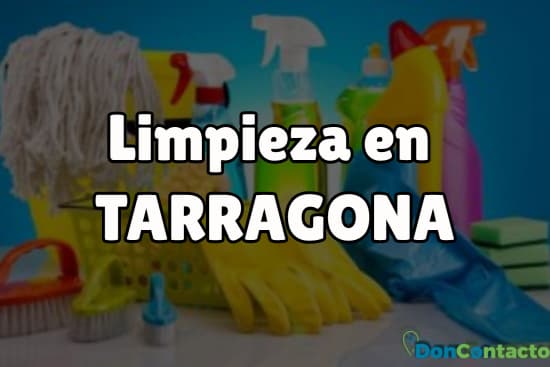 Limpieza en Tarragona