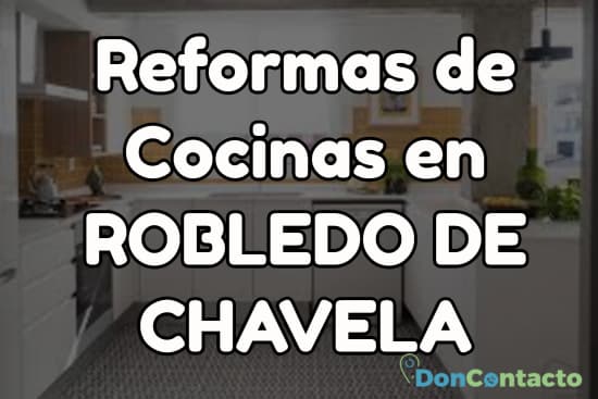 Reformas de cocinas en Robledo de Chavela