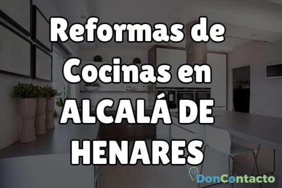 Reformas de cocinas en Alcalá de Henares