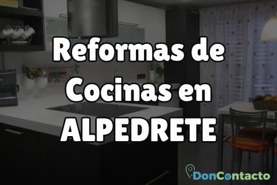 Reformas de cocinas en Alpedrete