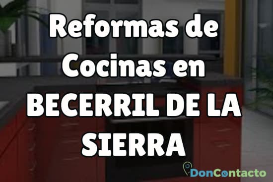 Reformas de cocinas en Becerril de la Sierra