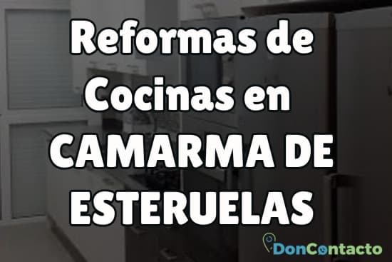 Reformas de cocinas en Camarma de Esteruelas
