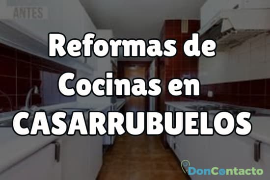 Reformas de cocinas en Casarrubuelos