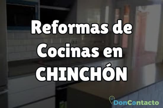 Reformas de cocinas en Chinchón