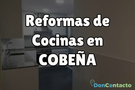 Reformas de cocinas en Cobeña